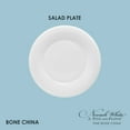 thumbnail image 3 of Fitz and Floyd Nevaeh White Classic Bead 9.75" Round Bone China Salad Plate, 3 of 9