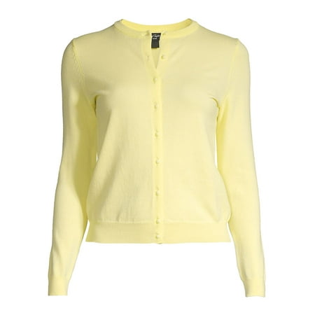Petite Knit Button Front Cardigan