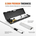 thumbnail image 6 of SKYSHALO Drywall Finishing Set, Includes Blades in Sizes 7", 10", 14", 16", 24" + Extendable Handle 34"-81.6", Crafted from Stainless Steel for Professional Wall Surface Preparation, 6 of 9