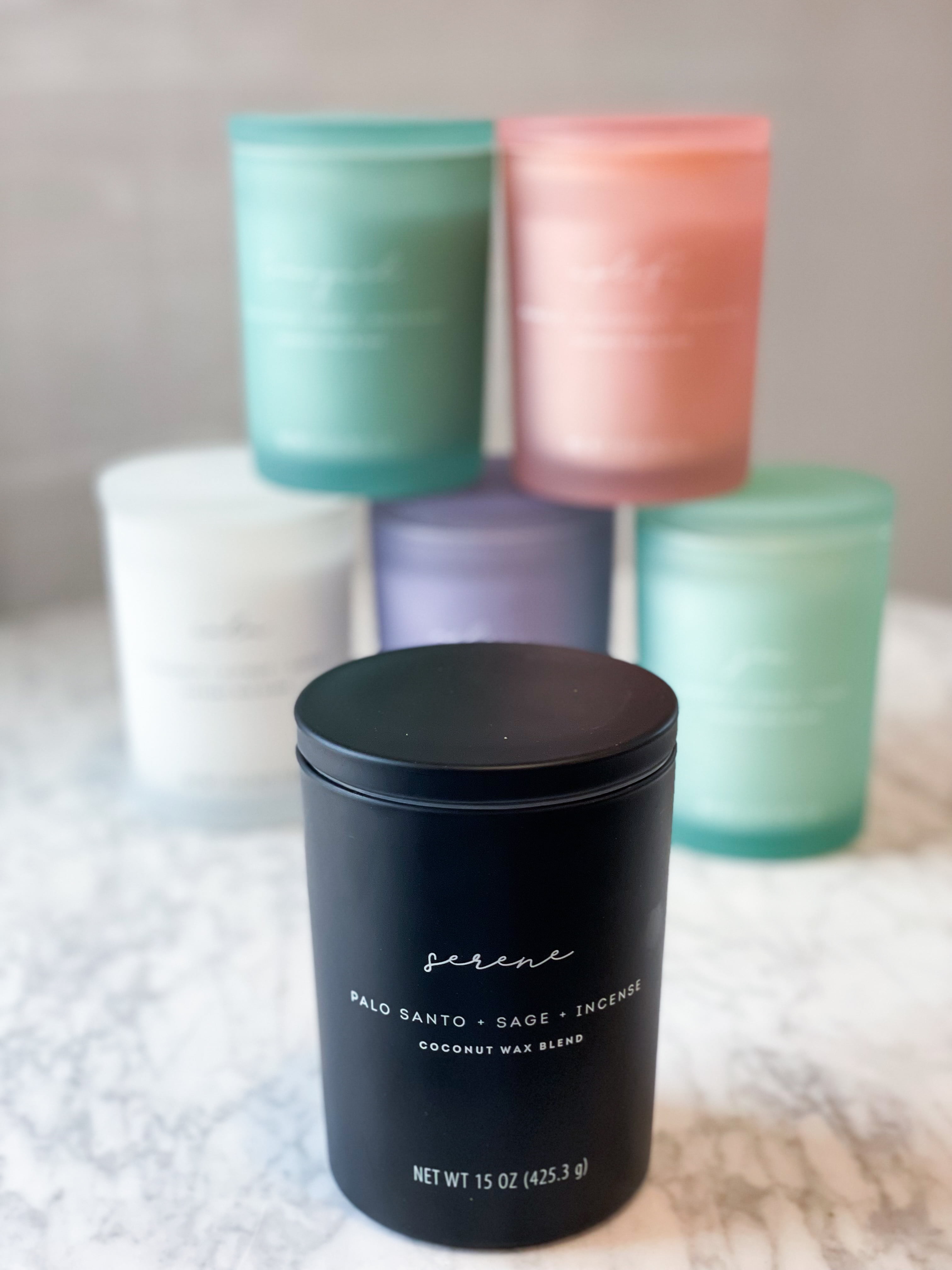15oz Scented 2-wick Spa Candle - Serene