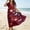 Red, variant on 250th Anniversary Maxi Dress for Women 1776-2026 - Patriotic American Flag Gradient Print V-Neck Short Sleeve Loose Swing Dress - Boho Flowy Summer Beach Long Dress Royal Blue XL
