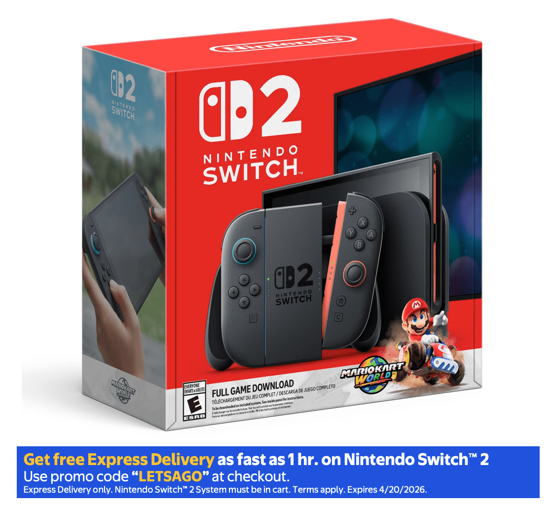Nintendo Switch 2, Mario Kart World Bundle + Pokémon Legends: Z-A