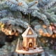 thumbnail image 5 of Ireezec Christmas Ornament Hanging Decorations, Acrylic Hou Winter Snowy Scenery Holiday Tree Decor for Home Party Festival Gift Decoration, 5 of 6
