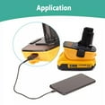 thumbnail image 6 of KAYESAMPRA Battery Adapter Converter For DEWALT DCA1820 18Volt to 20V Max Lithium Ion Tools, 6 of 8