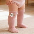 thumbnail image 2 of Cozy Kids Crew Socks with Adorable Bear Design, Soft Warm Wool Thermal Socks for Toddlers Boys Girls, Thick Long Winter Boot Socks, 6 Pairs, 2 of 7