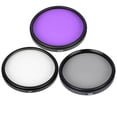 thumbnail image 3 of Kit De Filtro De Lente Fotográfica Profesional De 3 Piezas De 67 Mm Para Cámara Réflex Digital, Incluye Filtros UV, CPL, FL, Hechos De óptico H Sunnimix Filtro de lente de 67 mm, 3 of 10