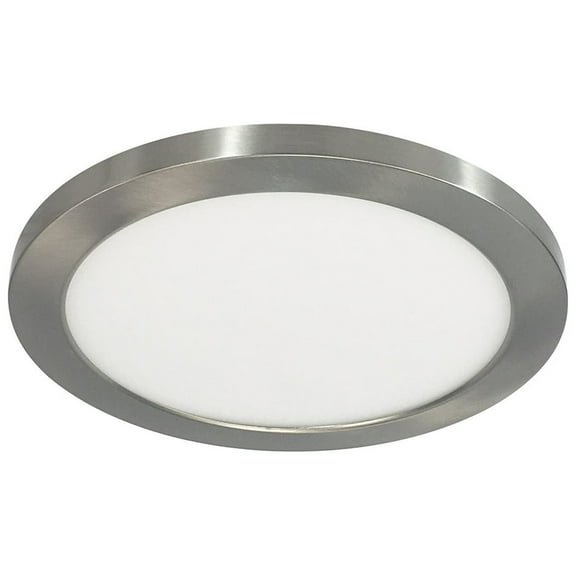 Nora Lighting Nlocac-8R 8" Decorative Ring For Elo Plus - Nickel