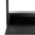thumbnail image 6 of SAFAVIEH Pamella Rustic Retro 2 Shelf Leaning Desk, Black, 6 of 10