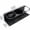 Black, variant on Blueek Metal Seasoning Organizer Rack, Wall-Mounted Fridge Storage, Compact Kitchen Spice Holder with Cup for Small Spaces(White)