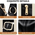 thumbnail image 6 of Hobo Bags for Women PU Leather Crossbody Purses Trendy Shoulder Handbag Tote Bag Satchel Bag, 6 of 7