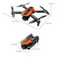 thumbnail image 3 of Gifts for 13 Year Old Boys,Brushless Motor Drone with 1080P Camera 2.4G Wifi Fpv Rc Quadcopter with Headless Mode Follow Me Altitude Hold Obstacle Avoidance Toys Gifts for Kids Adults,Free Size, 3 of 9