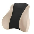 thumbnail image 3 of Almohada de espuma viscoelástica con soporte para la espalda, cojín de soporte con correa elástica, ergonómica, Beige, 3 of 9