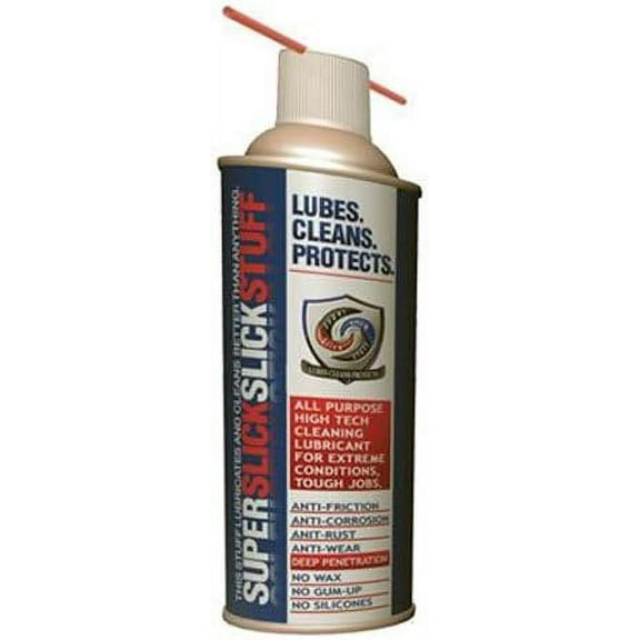 Super Slick Stuff Non-Petroleum Base Cleaner/Lubricant, 11 oz - Set of 2