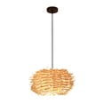 thumbnail image 2 of Lámpara de iluminación de techo cocina colgante no incluye Nido de Pájaro Zulema luz colgante de bambú, 2 of 8
