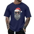 thumbnail image 1 of Tops para hombre, blusas y camisas de manga corta con cuello redondo para hombre, camiseta informal con cuello redondo y estampado para hombre, blusa de manga corta, blusa de poliéster para hombre, 1 of 4