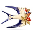 thumbnail image 4 of Hallmark Keepsake 2017 Stunning Swallow Premium Metal Christmas Ornament, 4 of 10