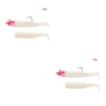 thumbnail image 1 of sweethay 12g 25g cabeza de plomo suave Minnow Señuelos de Pesca Wobblers de silicona Head cebos artificiales manivela anzuelo pesca sábalo Type7 NO7, 1 of 6