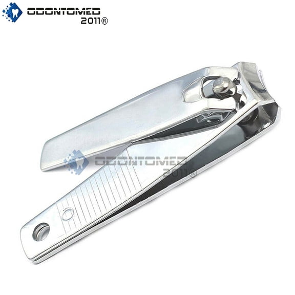 OdontoMed2011 3 " Straight Edge Finger Toe Nail Clipper Manicure Pedicure Nail File & Cleaner