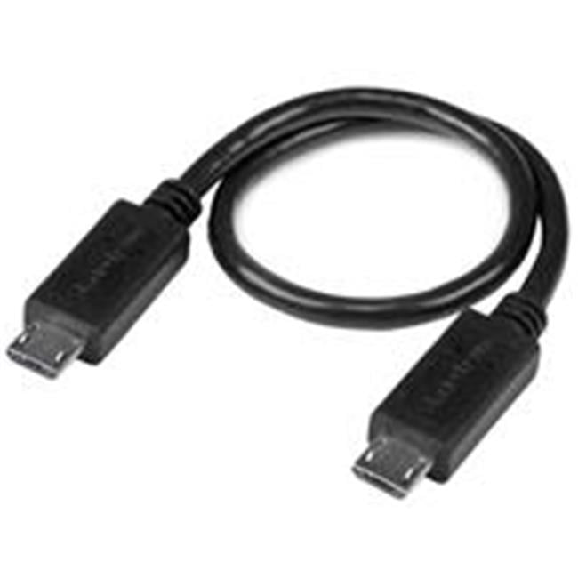 in. USB OTG Cable Micro USB to Micro USB Male to Male - Walmart.com