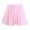 Pink, variant on MSemis Kids Girls Chiffon Pull-on Wrap Skirt Basic Workout Gymnastic Skater Dancewear Purple 3-4