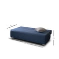 thumbnail image 3 of Sofá Cama Eco Clean M & E MUEBLES Azul Denim 3 Posiciones Individual, 3 of 4