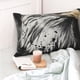 thumbnail image 4 of Fotbe Ink Style Bald Eagle Funda de Almohada Decorativa Estilo Occidental, Lujo en Algodón, Fundas para Almohadas King, Cojín Estampado para Decoración del Hogar-20"x30", 4 of 6
