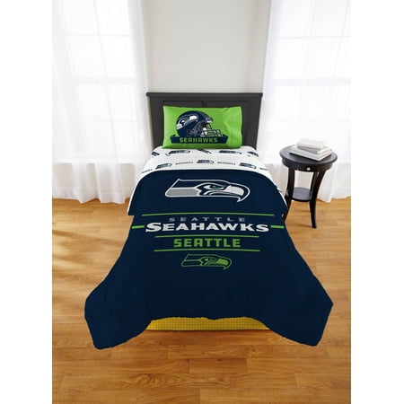 Nfl Seattle Seahawks Monument Twin Xl Comforter Set 1 Each