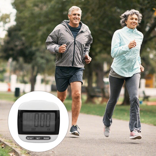 Pedometer, LCD Pedometer For Walking, Step Counter For Walking With Clip And LCD Display, Step For Women Men And Kids, Accurate Pedometers For Hiking Running Walking