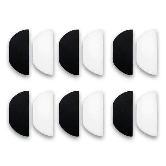 Replacement Charcoal and Grease Filter Compatible with Secura Deep Fryer, 6 Packs