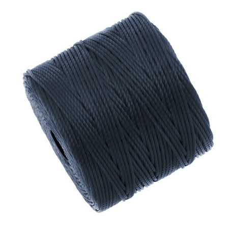 - Super-Lon (S-Lon) Cord - Size #18 Twisted Nylon - Navy Blue (77 Yard Spool)