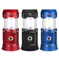 thumbnail image 2 of Blue Solar Outdoor Emergency Portable Lantern, Usb Camping Tent Light Az15152, 2 of 3