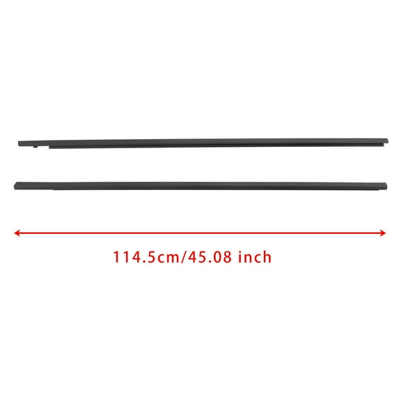 2PCS Belt Molding 72410-TBG-A01 72450-TBG-A01 For Honda Civic 2016-2020