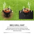 thumbnail image 4 of HozoneX Easy Clean Non-Stick BBQ Mat Outdoor Barbecue Mat Non-Stick Surface High Temperature Resistant Dirt-Resistant, 4 of 6