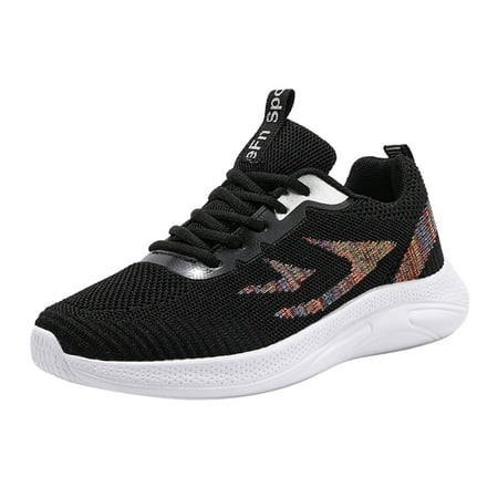 

Women Loafers Ladies Fashion Casual Shoes Lace Up Mesh Breathable Lightweight Damping Absorbing Soft Sole Sport Shoes