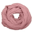 thumbnail image 5 of Women's Padded Loop Scarf Circular Knit Neck Warmer Winter Wool Blend Accessory, 5 of 8