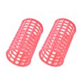 thumbnail image 3 of Women Plastic DIY Hairdressing Hairstyle Roller Curlers Clips Pink 12pcs, 3 of 5