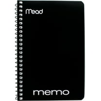 Mead Sidebound Memo Book, College Ruled, 40 Sheets, 4" x 6", Color Chosen For You