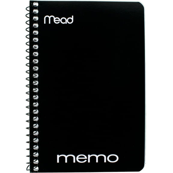 Mead Sidebound Memo Book, College Ruled, 40 Sheets, 4" x 6", Color Chosen For You