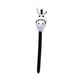 thumbnail image 5 of Hobby Horse Stick juguete encantador globo de cabeza de caballo portátil divertida para soplar juguetes para niños con temática de caballos cumpleaños Blaclk, 5 of 8