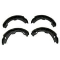 thumbnail image 5 of TRQ Rear Brake Pad & Rotor Kit Brake Chemical Kit Brake Pads Brake Rotor Parking Brake Shoe Set Ceramic Fits 2003 Mercedes-Benz CL500 2003-2006 S430 S500, 5 of 5