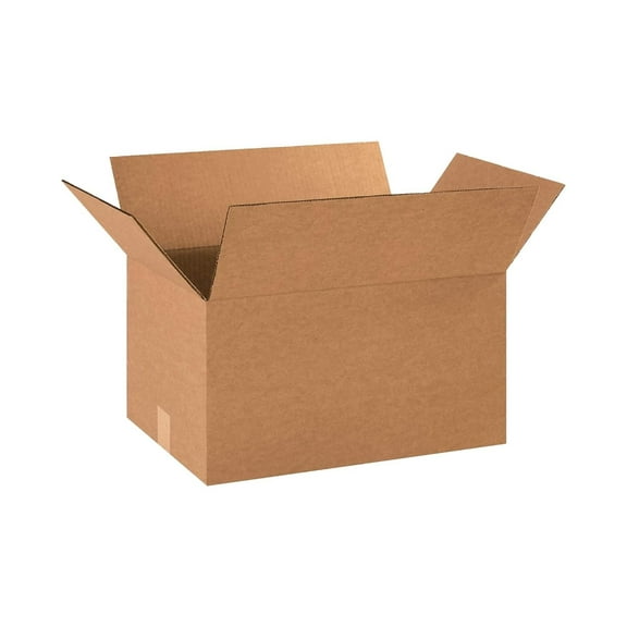 18 x 12 x 10 Corrugated Cardboard Boxes, Medium 18"L x 12"W x 10"H, Pack of 25 | Shipping, Packaging, Moving, Storage Box for Home or Business, Strong Wholesale Bulk Boxes Standard Corrugated