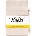 thumbnail image 1 of Bolsa para pan Keeki Original forrada con cera de abeja, reutilizable, de lino, 1 of 7