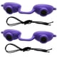 thumbnail image 1 of Paquete de 2 gafas Evo Flex Sunnies flexibles para cama de bronceado, protección para los ojos, gafas UV (púrpura), 1 of 7