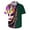 Army Green16, variant on Xixinqiwan Mens Mardi Gras Clothing,Mens Short Sleeve Button Down V Neck Casual Tshirts New Orleans Parade Custume Tops