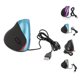 thumbnail image 4 of Injueey Ratón óptico vertical con cable de 1200 DPI, 5 botones, ergonómico, protector de muñeca, USB, para ordenadores Juegos de teclado y mouse para computadora violeta, 4 of 6