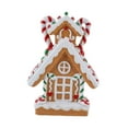 thumbnail image 2 of HILABEE Christmas Gingerbread House Village House for Holiday Fireplace Scene Layout Style B, 2 of 8