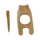 thumbnail image 1 of XWSHYW Broches Broche con Diseño de Madera, Broche Pequeño de Madera Bonito y Único, Adecuado para Chal, Bufanda, Suéter, Jersey, 1 of 2