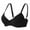 Black, variant on Gymayou Women Underwire Adjustment Bra With Delicate Lace Trim Smooth Molded Cup Push Up Bra Side Support Gather Full Coverage Bra Beige 70B