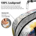 thumbnail image 5 of Obrewu Pioneer Flower Lunch Bag for Adult, Insulated, Leakproof, Oxford Cloth, 5 of 7