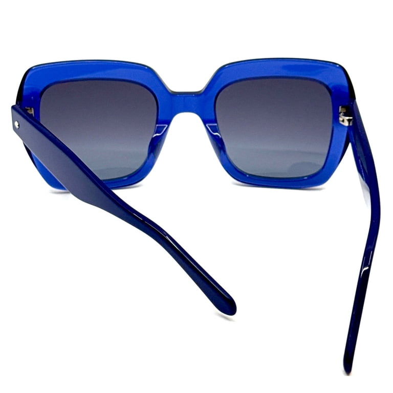 Kate Spade Naomi Blue Oversized Square Sunglasses Brand New in Case Kate Spade sunglasses NAOMI/S WOMAN 52/24/140 PJP BLUE  main image 3